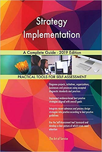 Strategy Implementation A Complete Guide - 2019 Edition - Epub + Converted pdf